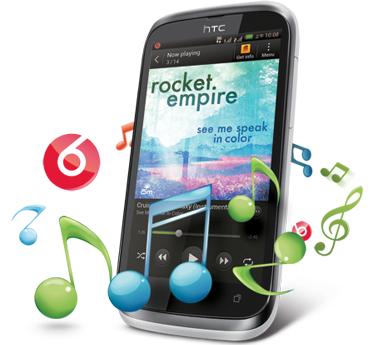 htc desire c music s free